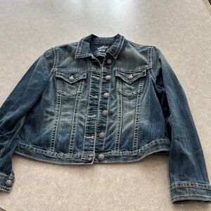 Silver Jeans Classic Blue Denim Jacket